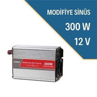 12V Volt-300W Watt Modifiye Sinüs İnverter (220V Çevirici)